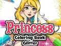 Spēle Princess Coloring Book Glitter