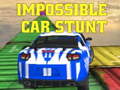 Spēle Impossible Car Stunts 