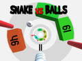 Spēle Snake vs Balls