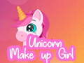 Spēle Unicorn Make up Girl