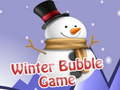 Spēle Winter Bubble Game