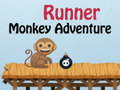 Spēle Runner Monkey Adventure