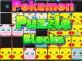 Spēle Pokémon Puzzle Blocks