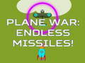 Spēle Plane War: Endless Missiles!