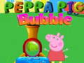 Spēle Peppa Pig Bubble