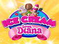 Spēle Ice Cream love Diana 