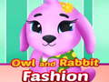 Spēle Owl and Rabbit Fashion