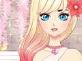 Spēle Anime Girls Fashion Makeup Dress Up