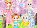 Spēle Frozen Family Flower Picnic
