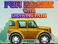 Spēle Fun racer with Drawing path