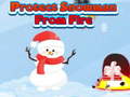 Spēle Protect Snowman From Fire