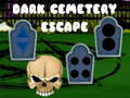 Spēle Dark Cemetery Escape