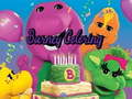 Spēle Barney Coloring
