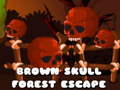 Spēle Brown Skull Forest Escape