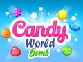 Spēle Candy World bomb