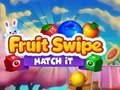 Spēle Fruit Swipe Match It