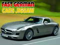 Spēle Fast German Cars Jigsaw