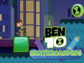 Spēle Ben 10 Skateboarding