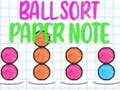 Spēle Ball Sort Paper Note