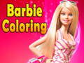 Spēle Barbie Coloring