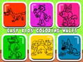 Spēle Easy Kids Coloring Walfs