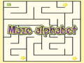 Spēle Maze Alphabet