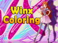 Spēle Winx Coloring