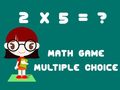 Spēle Math Game Multiple Choice