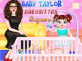 Spēle Baby Taylor Babysitter Daycare