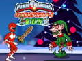 Spēle Power Rangers Christmas run
