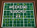 Spēle Weekend Sudoku 21