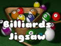 Spēle Billiards Jigsaw