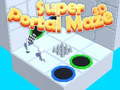 Spēle Super Portal Maze 3D
