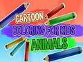Spēle Cartoon Coloring Book for Kids Animals