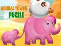 Spēle Animal Tower Puzzle