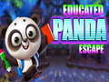 Spēle Educated Panda Escape
