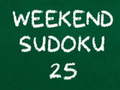 Spēle Weekend Sudoku 25