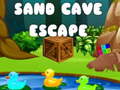 Spēle Sand Cave Escape