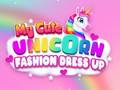 Spēle My Cute Unicorn Fashion Dress Up