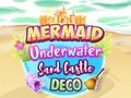 Spēle Mermaid Underwater Sand Castle Deco