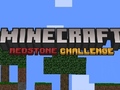 Spēle Minecraft Redstone Challenge