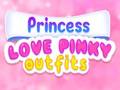 Spēle Princess Love Pinky Outfits