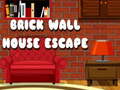 Spēle Brick Wall House Escape
