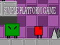 Spēle Simple Platform game