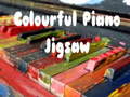 Spēle Colourful Piano Jigsaw