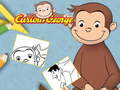 Spēle Curious George Coloring Book
