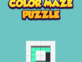 Spēle Color Maze Puzzle 
