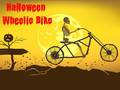 Spēle Halloween Wheelie Bike