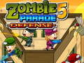 Spēle Zombie Parade Defense 5