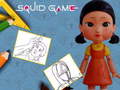 Spēle Squid Game Coloring Book